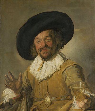 Den glade drikker af Frans Hals
