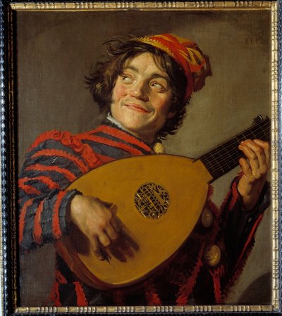 Lutenarren. Maleri af Frans Hals (1580-1666) af Frans Hals