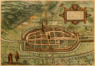 Kalkar Braun Hogenberg 1575 af Frans Hogenberg