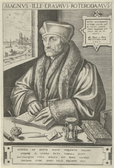 Portræt af Aberforth Erasmus af Frans Huys