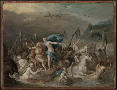Neptuns og Amphitrites triumf af Frans II Francken