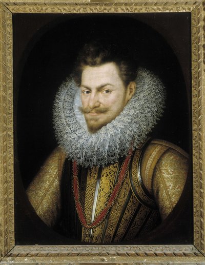 Portræt af ærkehertug Albert af Østrig, guvernør i Holland af Frans II Pourbus