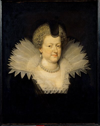Portræt af Marie de Medici (Maria de Medici af Frans II Pourbus