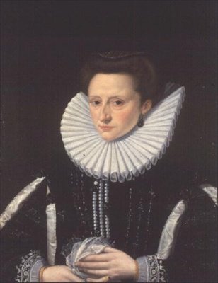 Portræt af en ædel Dame af Frans II Pourbus