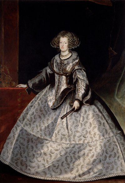 Maria af Østrig Dronning af Ungarn af Frans Luycx