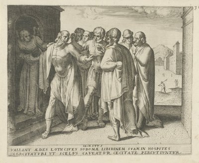 Lot formaner mængden til at falde til ro Incestus (titel på objekt) History of Destiny (serietitel) af Frans Menton