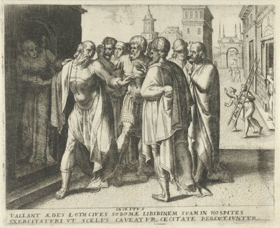 Lot formaner mængden til at falde til ro Incestus (titel på objekt) History of Destiny (serietitel) af Frans Menton