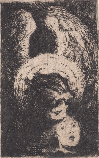 Nytårsaften 1893. Prøveplade af Frans Schwartz