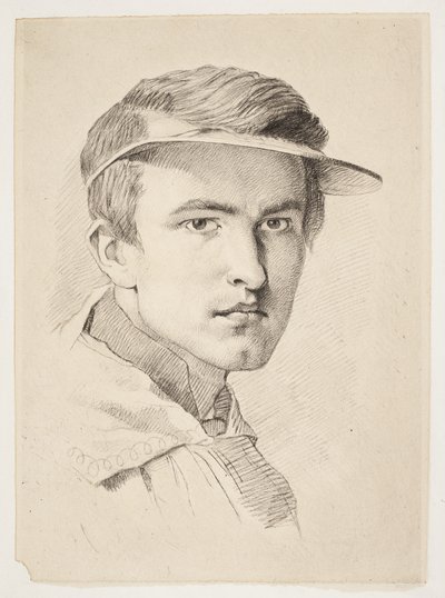 Portræt af J. Th. Lundbye af Frans Schwartz