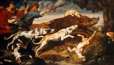 En ornejagt af Frans Snyders or Snijders