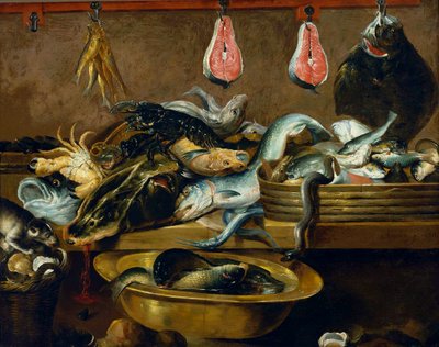 Fiskestativ af Frans Snyders