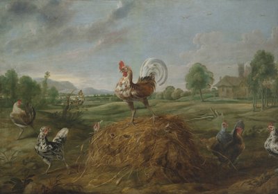 Hanen og Perlen af Frans Snyders or Snijders