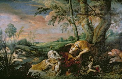 En ornejagt af Frans Snyders or Snijders