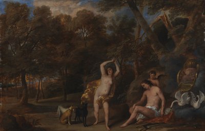 Venus begræder den dræbte Adonis af Frans Wouters