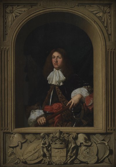 Portrait of Count Ulrik Frederik Gyldenløve af Frans van I Mieris