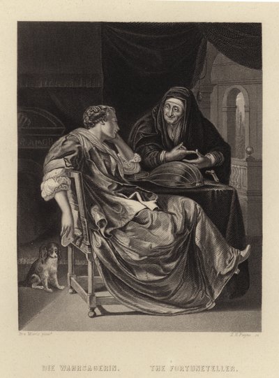 Spåkonen af Frans van Mieris