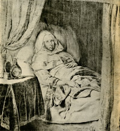 Den syge kvinde af Frans van Mieris