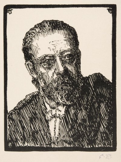 Portræt af Bedrich Smetana 1824-1884 af Frantisek Bilek