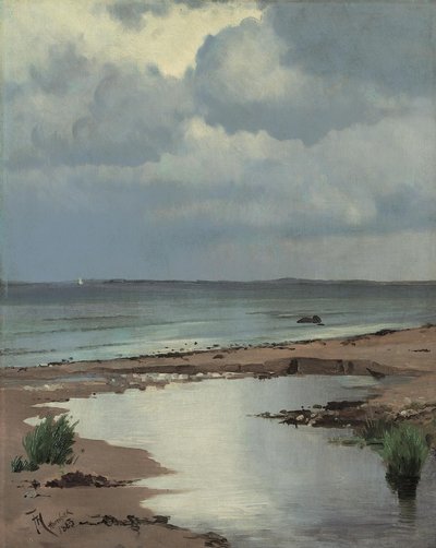 Fra stranden ved Hornbæk af Frants Henningsen