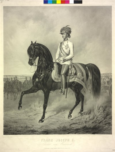 Kejser af Østrig Franz Joseph I af Franz Adam