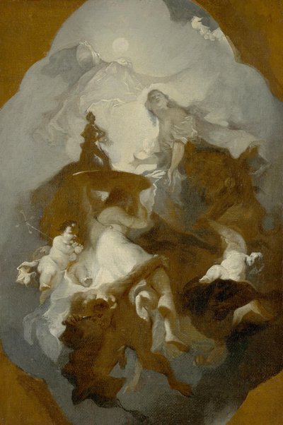 Allegorische Darstellung af Franz Anton Maulbertsch