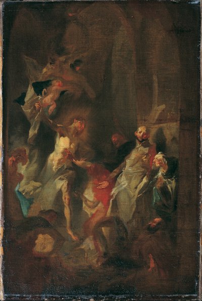 Kristus viser sig for Sankt Thomas af Franz Anton Maulbertsch