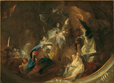 Offer i templet af Franz Anton Maulbertsch