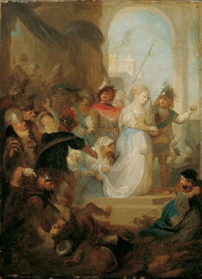 Esther og Hatach af Franz Anton Maulbertsch