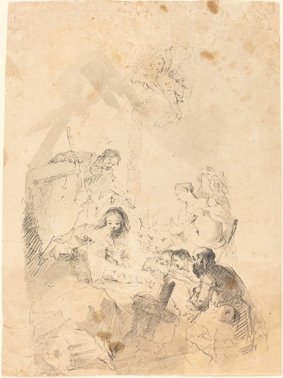 Hyrdernes tilbedelse af Franz Anton Maulbertsch