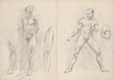 mandlige nøgenbilleder af Franz Barwig d. Ä.