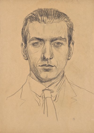 Portræt af Franz Barwig den Yngre af Franz Barwig d. Ä.