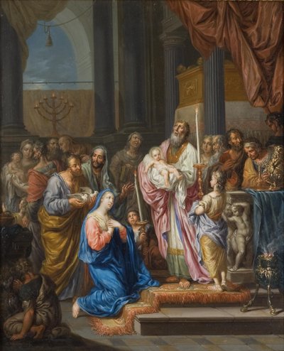 Offer i templet af Franz Christoph Janneck