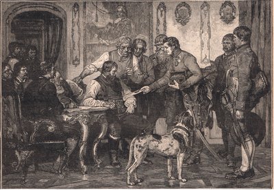 Andrew Hofer udnævnt til guvernør i Tyrol AD 1809 af Franz Defregger
