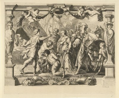 Achilleus og Polyxena Samtalen mellem Achilleus og Polyxena Historien om Achilleus (serietitel) af Franz Ertinger