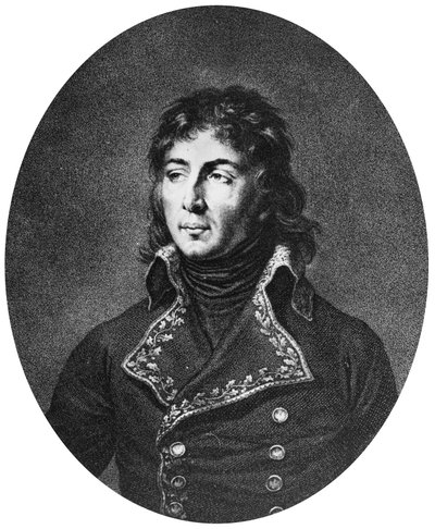 Louis Charles Antoine Desaix aka Desaix de Veygoux (1768-1800) fransk general (stik) af Franz Gabriel (1723 1807) Fiesinger