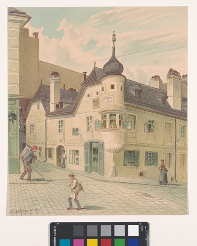 7., Faßziehergasse 2 / Gardegasse 3 – Fasszieherhaus af Franz Gerasch