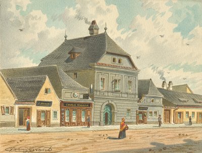 Kejserinde Maria Theresias tidligere jagthytte på Erdbergstraße 109 i Wien af Franz Gerasch