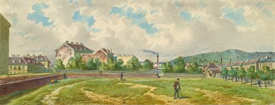 Währinger-bæltet i Wien af Franz Gerasch