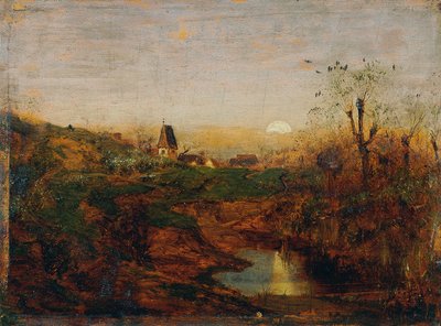 Skumring i hede af Franz Hoffmann von Fallersleben