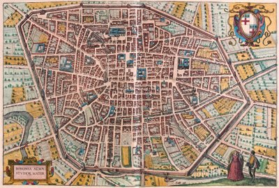 Bologna, Italien af Franz Hogenberg