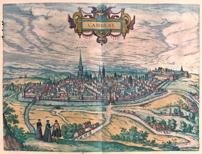 Cambrai, Frankrig af Franz Hogenberg