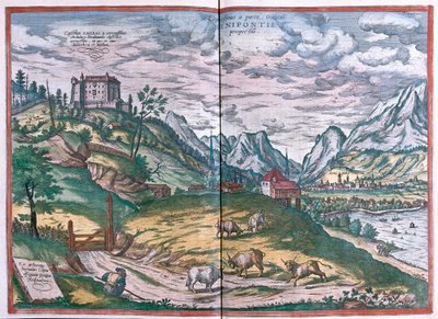 Innsbruck, Østrig (gravering af Franz Hogenberg