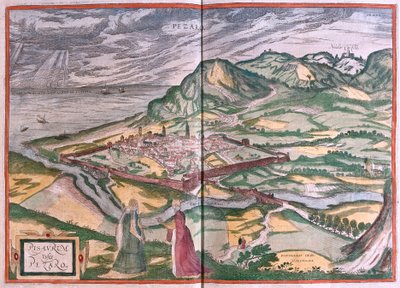 Pesaro, Italien) (gravering af Franz Hogenberg