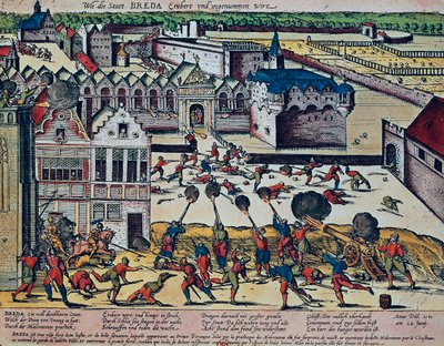 The Haultepenne Fury i 1581 (farvet gravering) af Franz Hogenberg