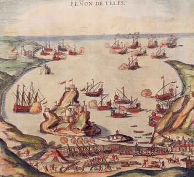 Den osmanniske korsar Khayr al-Din Barbarossa mod Charles V