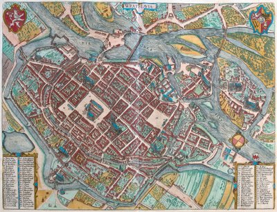 Wroclaw, Polen af Franz Hogenberg