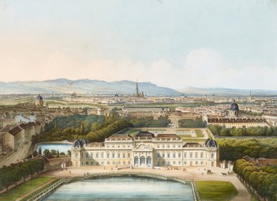 Belvedere Slot af Franz Josef Sandmann