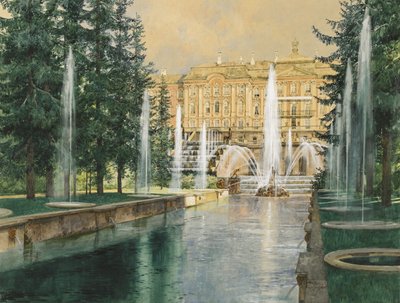 Peterhof, 1898 af Franz Kopallik