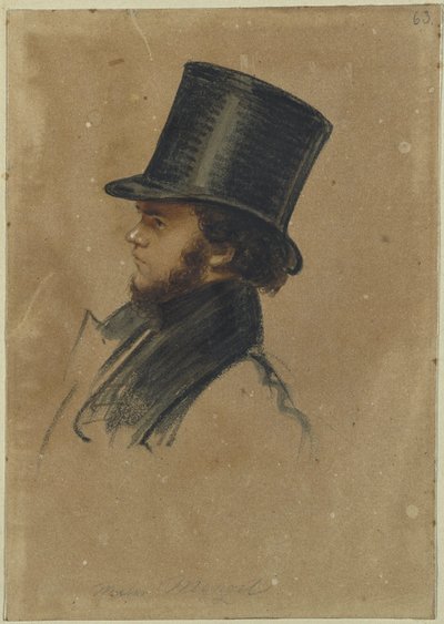 Adolph Menzel af Franz Krüger