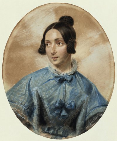 Amalie Wichmann, født Feilner af Franz Krüger